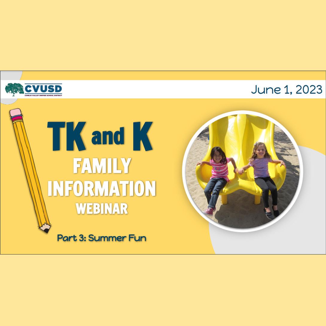  Recording Now Available: TK & Kindergarten Education Series - Part 3 “Summer Fun”